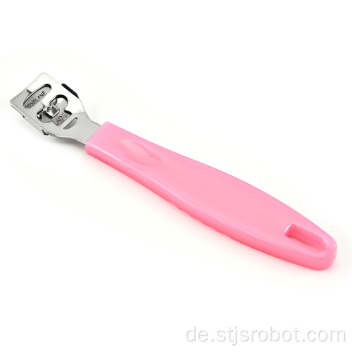 heißer Verkauf Edelstahl Fußschaber Dead Skin Messer Pediküre Peeling Tools